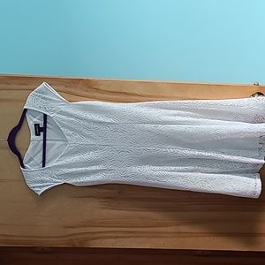 Cute white lace summer dress!